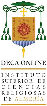 Logotipo DECA ONLINE - Instituto Superior de Ciencias Religiosas de Almería - Centro vinculado a la UNIVERSIDAD PONTIFICIA DE SALAMANCA